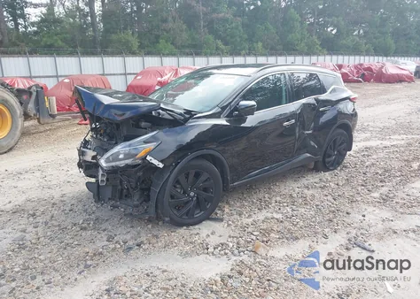 2018 Nissan Murano Sl из США, поврежденный, VIN 5N1AZ2MG3JN145580